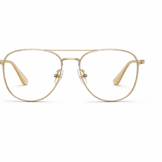 Golden Eyeglasses